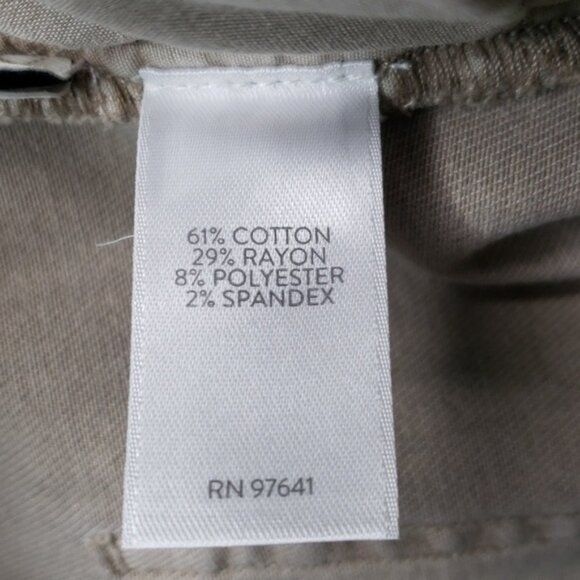 NWT J.Jill Straight leg light porchini color boyfriend  jeans size 8 regular - Picture 10 of 10